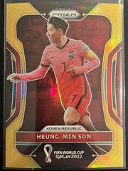 Heung Min Son [Gold] Soccer Cards 2022 Panini Prizm World Cup Prices