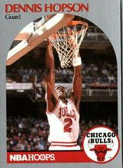 Dennis Hopson #404 Basketball Cards 1990 Hoops Prices