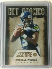 Russell Wilson #22 Football Cards 2012 Panini Score Hot Rookies Prices