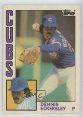 Dennis Eckersley #34T Baseball Cards 1984 Topps Traded Prices