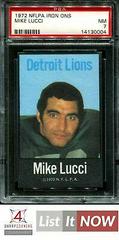 Mike Lucci Football Cards 1972 NFLPA Iron Ons Prices