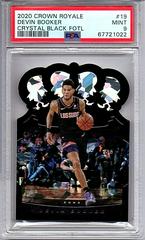 Devin Booker [Crystal Black FOTL] Basketball Cards 2020 Panini Crown Royale Prices