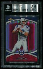 Peyton Manning [Red Refractor] #10 Football Cards 2010 Topps Finest Prices