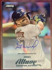 Jose Altuve [Refractor Autograph] #SCC-48 Baseball Cards 2017 Stadium Club Chrome Prices