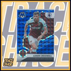 Aaron Cresswell [Blue Mosaic] #81 Soccer Cards 2021 Panini Mosaic Premier League Prices