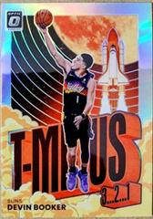 Devin Booker [Holo] #15 Basketball Cards 2021 Panini Donruss Optic T Minus 3 2 1 Prices