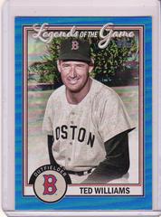 Ted Williams [Blue] #LG-10 Baseball Cards 2023 Topps Legends of the Game Prices
