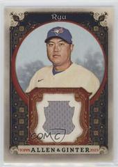 Hyun jin Ryu #AGRB-HJR Baseball Cards 2023 Topps Allen & Ginter Relics B Prices