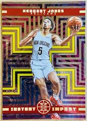 Herbert Jones [Pink] #23 Basketball Cards 2021 Panini Illusions Instant Impact Prices