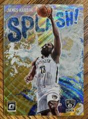 James Harden [Gold Wave] #3 Basketball Cards 2021 Panini Donruss Optic Splash Prices