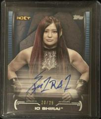 Io Shirai [Blue] #A-IS Wrestling Cards 2021 Topps WWE Undisputed Superstar Roster Autographs Prices