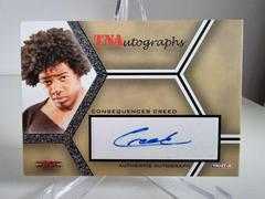Consequences Creed Wrestling Cards 2008 TriStar TNA Impact Autographs Prices