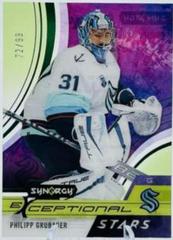 Philipp Grubauer [Green] Hockey Cards 2021 Upper Deck Synergy Exceptional Stars Prices