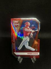 Henry Davis [Red] #1 Baseball Cards 2021 Panini Elite Extra Edition Prices