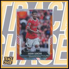 Jadon Sancho [Orange Lava] Soccer Cards 2021 Panini Score FIFA Prices