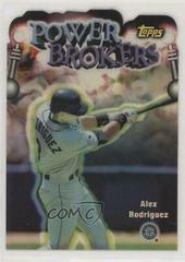 Alex Rodriguez [Refractor] #PB6 Baseball Cards 1999 Topps Power Brokers Prices