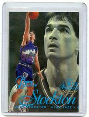 John Stockton [Row 2] Basketball Cards 1996 Flair Showcase Legacy Collection Prices