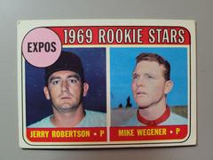 Expos Rookies [J. Robertson, M. Wegener] #284 Baseball Cards 1969 Topps Prices