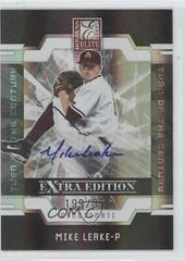 Mike Leake [Turn of the Century Autograph] #10 Baseball Cards 2009 Donruss Elite Extra Edition Prices