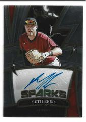 Seth Beer #SS-SE Baseball Cards 2022 Panini Select Sparks Signatures Prices