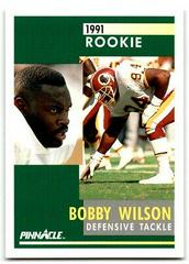 Bobby Wilson #313 Football Cards 1991 Pinnacle Prices