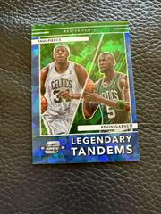 Kevin Garnett, Paul Pierce [Blue Ice] #13 Basketball Cards 2021 Panini Contenders Optic Legendary Tandems Prices