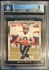 Drew Brees [Black] #15 Football Cards 2006 Topps Total Prices