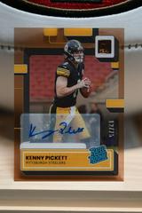 Kenny Pickett [Autograph Orange] Football Cards 2022 Panini Clearly Donruss Prices