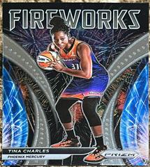 Tina Charles #4 Basketball Cards 2022 Panini Prizm WNBA Fireworks Prices