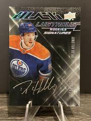 Dylan Holloway #LS-DH Hockey Cards 2022 SPx UD Black Lustrous Rookie Signatures Prices