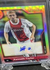 Kenneth Taylor Soccer Cards 2021 Topps Merlin Chrome UEFA Autographs Prices