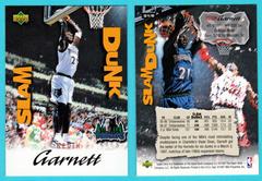 Kevin Garnett #9 Basketball Cards 1997 Upper Deck Slam Dunk Prices