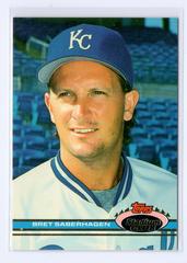 Bret Saberhagen #38 Baseball Cards 1991 Stadium Club Prices