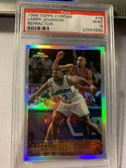 Larry Johnson [Refractor] #24 Basketball Cards 1996 Topps Chrome Prices