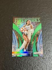 A'ja Wilson [Green] #13 Basketball Cards 2022 Panini Prizm WNBA Fireworks Prices