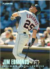 Jim Edmonds #46 Baseball Cards 1996 Fleer Tiffany Prices
