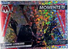 Kawhi Leonard [Fast Break Silver] Basketball Cards 2021 Panini Mosaic Moments in Time Prices