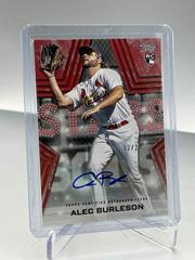 Alec Burleson [Red] Baseball Cards 2023 Topps Series 2 Stars Autographs Prices