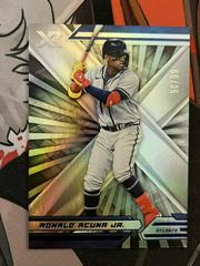 Ronald Acuna Jr. [Blue] Baseball Cards 2022 Panini Chronicles XR Prices