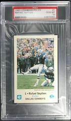 Rafael Septien #1 Football Cards 1983 Cowboys Police Prices