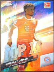 Kingsley Coman #XI-KC Soccer Cards 2022 Topps Chrome Bundesliga Top XI Prices