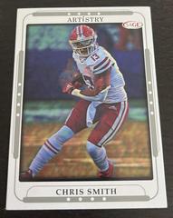 Chris Smith [Silver] #28 Football Cards 2023 Sage Artistry Prices