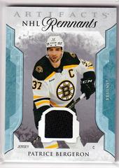 Patrice Bergeron #NR-PB Hockey Cards 2023 Upper Deck Artifacts NHL Remnants Prices