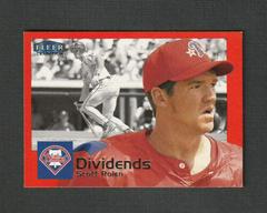 Scott Rolen #10 of 15 Baseball Cards 2000 Fleer Tradition Dividends Prices