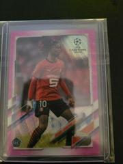 Eduardo Camavinga [Pink Xfractor] Soccer Cards 2020 Topps Chrome UEFA Champions League Prices