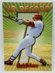 Mark McGwire [#7] Baseball Cards 1999 Topps Home Run Record Prices