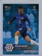 Mason Mount [Blue] Soccer Cards 2020 Topps Now UEFA Champions League Prices