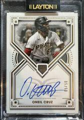 Oneil Cruz #DRA-OCR2 Baseball Cards 2022 Topps Definitive Rookie Autographs Prices