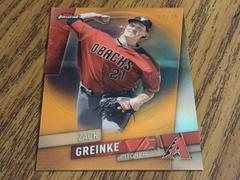 Zack Greinke [Orange Refractor] #80 Baseball Cards 2019 Topps Finest Prices