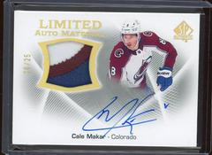 Cale Makar #LAM-CM Hockey Cards 2021 SP Authentic Limited Auto Material Prices